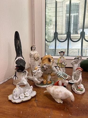 maneki neko online: Fiqur, Keramika, rəng - Ağ — 1