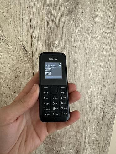 tv box 96 max: Nokia 105 4G, rəng - Qara, Düyməli — 2