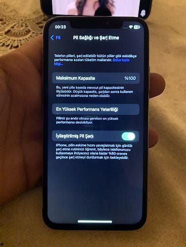 telf: IPhone X, 64 GB, Gümüşü, Face ID — 7
