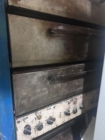 peçka soba: Elektrik soba, Çörək, Şirniyyat üçün, Pizza, 3 mərtəbəli, İşlənmiş — 1