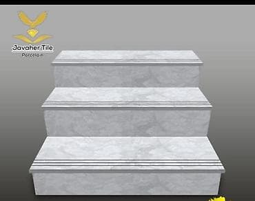 metlax pilleken: Merdiven üçün porşelen pillə üzlükləri – Javaher Tile - Material — 3