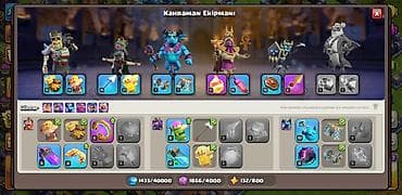 Bərkidici məhsullar: Clash of Clans hesabı – inkişaf etmiş ana kənd və tikinti bazası - — 1