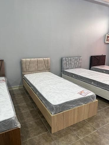 Yataq dəsti – tək nəfərlik - Ölçü: təxmini 90×190 sm (tək çarpayı