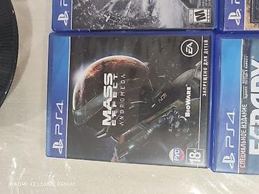 4 playstation üçün disklər satıram: Retro - 30 m Farcry 5 - 35 m Mad Max - 30 m Farcry Primal - 30 m The — 9