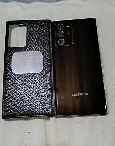 samsung bluetooth: Samsung Galaxy Note 20 Ultra, цвет - Черный, Отпечаток пальца — 2