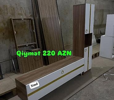 Yeni, Düz TV altlığı, Polkalı, Laminat