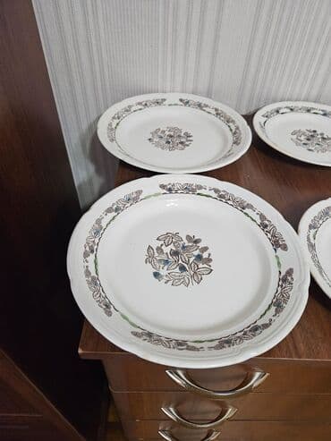 Tort və şiriniyyat qabları: Boşqablar, Keramika, Rusiya — 2