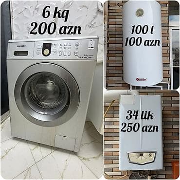 ikinci el iphone 6s: Məişət texnikası satılır: - Samsung paltaryuyan maşın – 6 kq yükləmə — 1