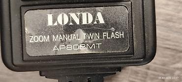 philips genie 2000: LONDA AP808MT – Zoom Manual Twin Flash - Kamera üçün xarici iki — 2