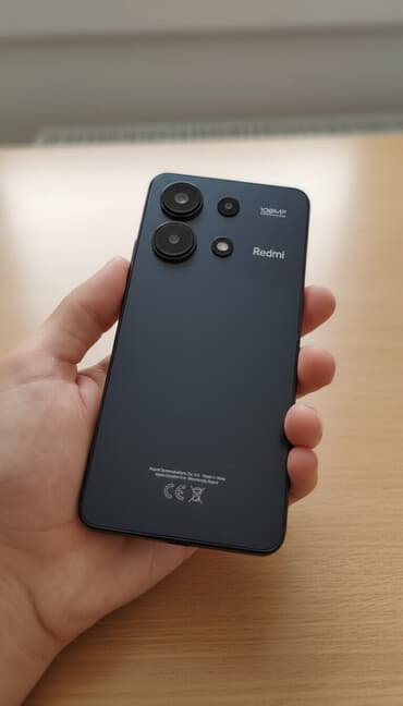 redmi qulaqliq: Redmi Note 13, 256 GB, rəng - Qara, İki sim kartlı — 1