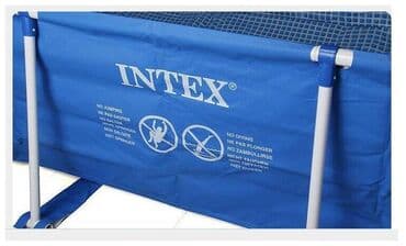 односпальная надувная кровать intex: Karkasli uşaq hovuzu İntex Uzunu 220 sm Eni 150 sm Derinlik 60 sm — 4