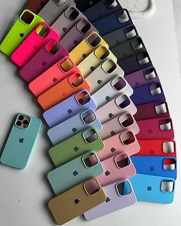 Elektronika: Məhsul: iPhone üçün silikon qılıflar Xüsusiyyətlər: - Yumşaq — 1