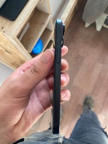 iphone 16 yığılma: IPhone 15, Qara, Face ID — 2