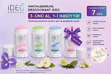 IDEO Perfume dezodorant – parfumləşdirilmiş stick formatı - Qoxular lalafo.az -da IDEO Perfume dezodorant – parfumləşdirilmiş stick formatı - Qoxular