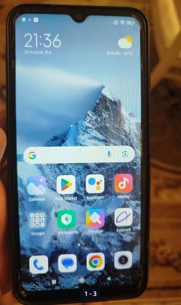 redmi not 10 c: Redmi 10A, 128 GB, rəng - Qara — 1