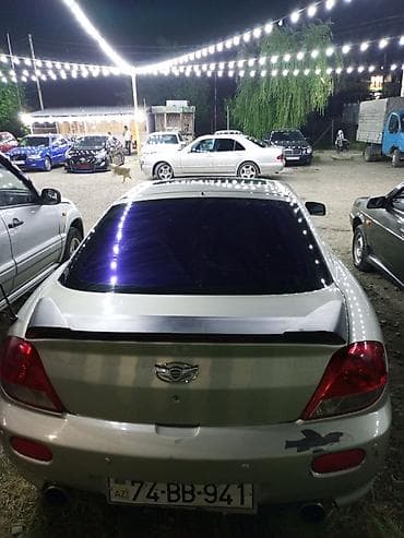 byd satisi: Təcili satılır Mator vurub Hyundai Coupe (Tiburon) – gümüşü rəngdə, 3 — 3