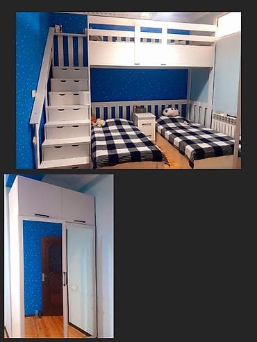 ❤️Usaqlar ucun 3lu Yataq desti ✅Satilir 700 azn. ✅Matras var✔️✔️