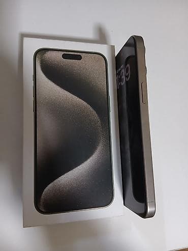 processor core i7: IPhone 15 Pro Max, 256 GB, Desert Titanium, Face ID — 6