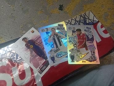 Искусство и коллекционирование: Topps Match Attax futbol kolleksiya kartları – 3 ədədlik set — 3