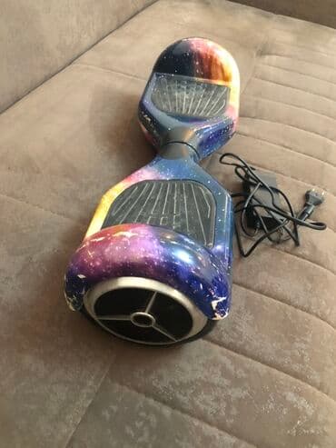 skuter usaq ucun qiymeti: Kosmik naxışlı bu hoverboard iki təkərli özünü balanslaşdıran elektrik — 3