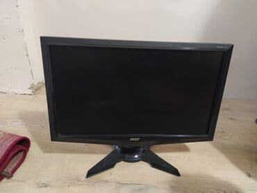 Комплектующие для ПК и ноутбуков: Acer G195HQV Monitordur islekdir Hec islenmeyib real aliciya endirim — 3