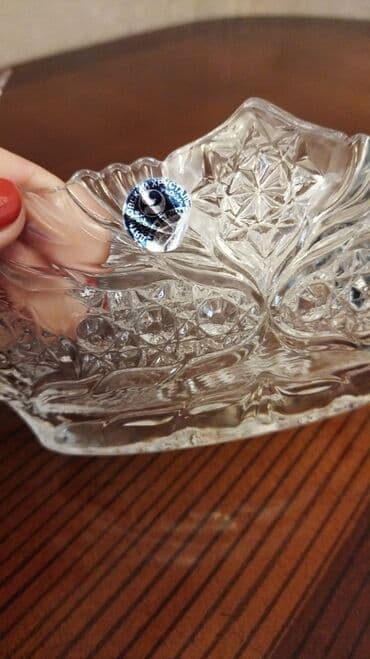 yuxuda xrustal qab görmek: 2eded vaza canlı çox gözəldir. Heç işlənməyib. Teze qalib — 2