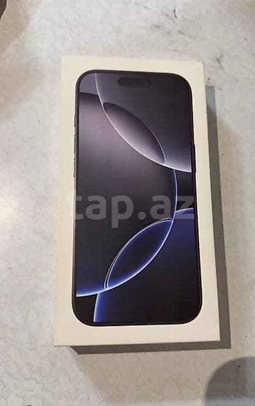 IPhone 16 Pro, 256 ГБ, Black Titanium, Face ID — 1