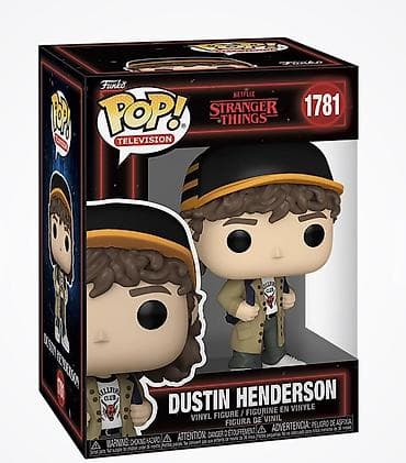 oyuncaq ayi type 0: Funko Pop! Television – Stranger Things: Dustin Henderson (№1781) — 1