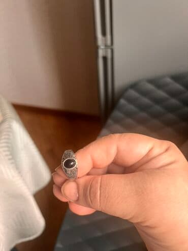 tək qaş uzuk: Üzük, Gümüş — 8