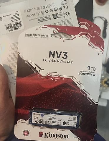 Printerlər: Daxili SSD disk Kingston, 1 TB, M.2, Yeni — 1