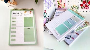 defter uzu numuneleri: Həftəlik və gündəlik planlarınızı unutmamaq üçün qeyd — 1