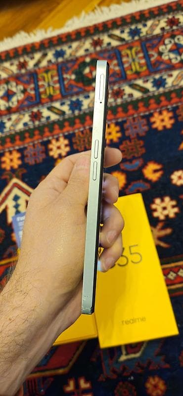 sederek kamera: Realme C35, 128 GB, rəng - Yaşıl, Zəmanət — 3