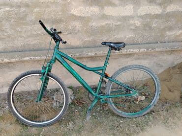 Velosiped – şəhər və kənd yolları üçün klassik model - Rəng: yaşıl -