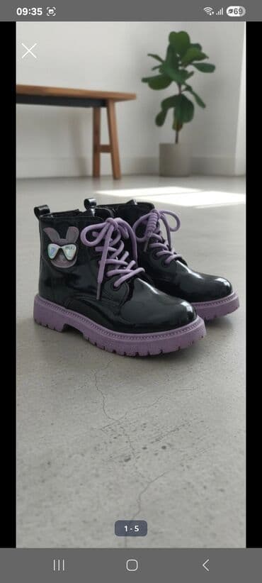 məktəb çantaları və qiymətləri: Çəkmələr, Qız üçün, 22, Toddler — 1