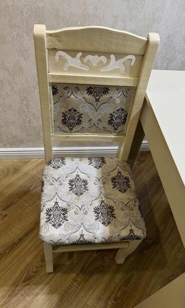 Masalar: Mətbəx üçün, Açılmayan, Dördbucaq masa, 6 stul — 3