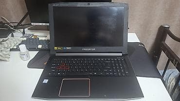kreditle notebook: Acer Predator oyun noutbuku - Ekran: 15.6" Full HD (1920x1080), 144 — 2