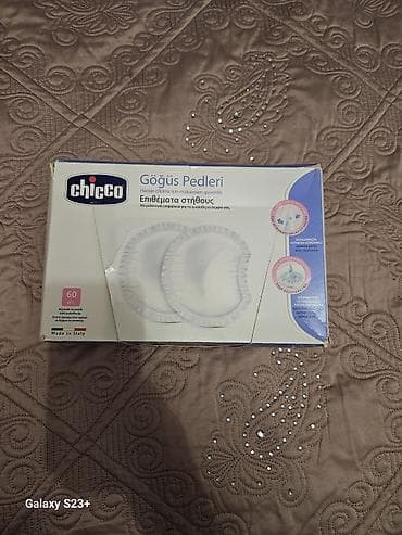 Chicco Göğüs Pedləri – 60 ədəd 10 ədəd istifadə olunub qalan əl