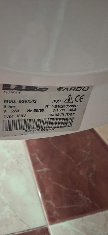 delonghi radia s: ARDO su qızdırıcısı – divardan asılan silindrik model - Model — 2