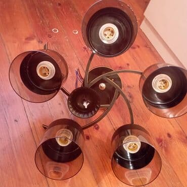 Ev saatları: Çılçıraq, 5 lampa — 1