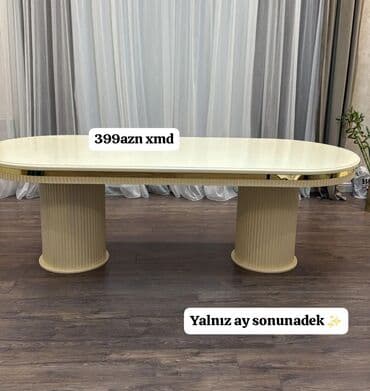 kompyuter stullari: Qonaq masası, Yeni, Açılmayan, Oval masa — 1