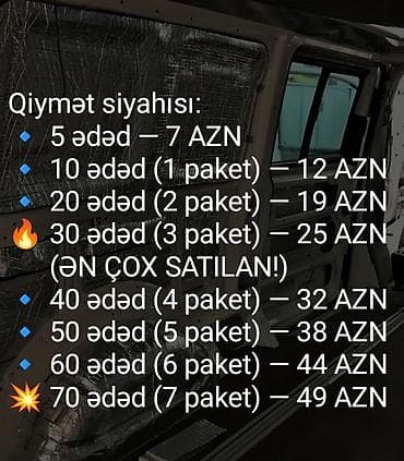 qapi ceftesi: Alüminium örtüklü səs və istilik izolyasiya vərəqləri Nəriman — 3