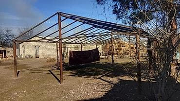 ferma demir: Metall karkas – təsərrüfat/tövlə/ankarda üçün - Material: qalın — 3