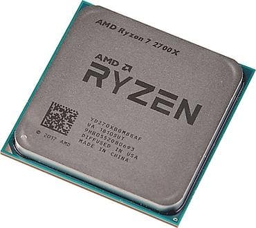 kompüter işlənmiş: AMD Ryzen 7 2700X prosessor - Arxitektura: Zen+ (12nm), AM4 soket - — 2