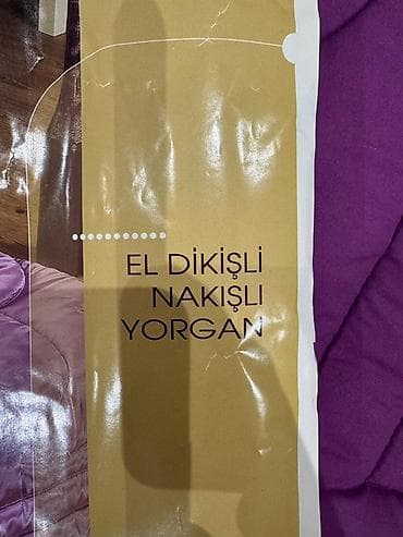 tekstil: Yataq üçün Yeni rəng - Bənövşəyi Yataq örtüyü — 8