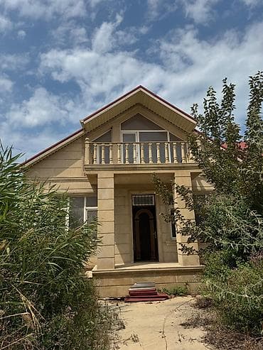 buzovna ev: Satılır: fərdi yaşayış evi - 2 mərtəbəli, mansardlı layihə - Fasad — 1