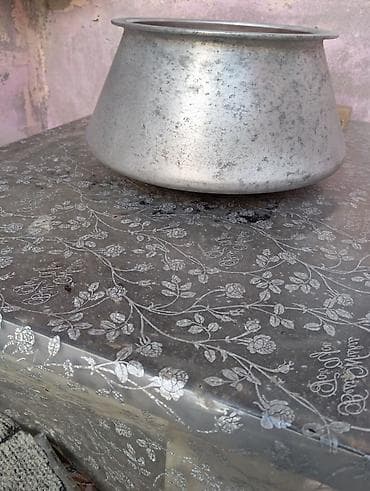 Qazan, rəng - Gümüşü, Alüminium, 5-dən çox l