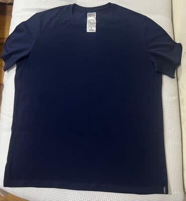 Рубашки: Мужская футболка, 2XL, цвет - Синий — 1