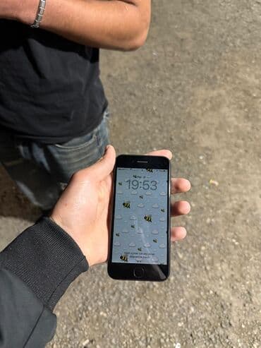аэрогриль купить в баку: IPhone SE 2020, 64 ГБ, Черный, Отпечаток пальца — 1