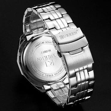 smart saat satilir: Yeni, Qol saatı, Curren, rəng - Gümüşü — 5