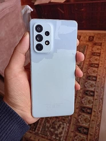 samsung teze: Samsung Galaxy A53 5G, 256 GB, rəng - Çəhrayı — 5